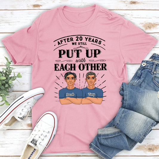 After Years Put Up With Each Other - Personalized Custom Classic T-shirt