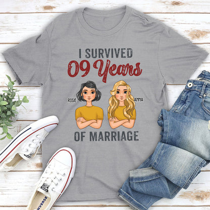 I Survived - Personalized Custom Classic T-shirt
