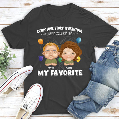 Every Love Story Is Beautiful - Personalized Custom Classic T-shirt
