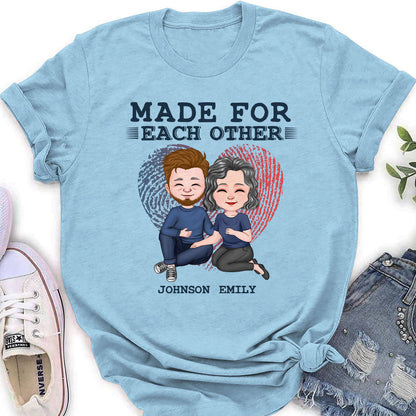 For Each Other - Personalized Custom Women's T-shirt