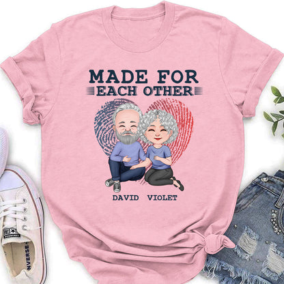 For Each Other - Personalized Custom Women's T-shirt