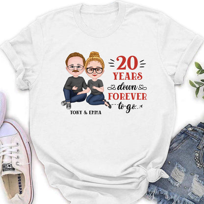 Forever To Go - Personalized Custom Women's T-shirt