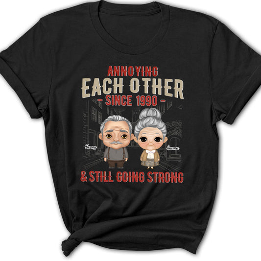 Going Strong Together - Personalized Custom Women's T-shirt