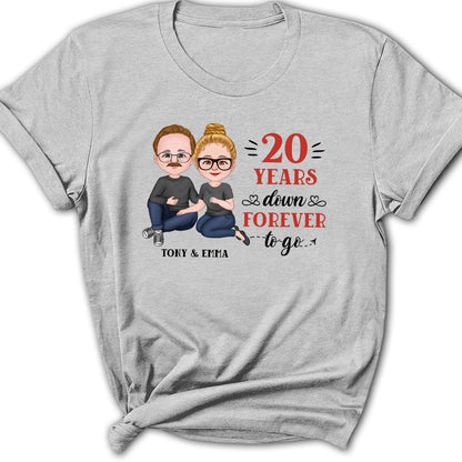 Forever To Go - Personalized Custom Women's T-shirt