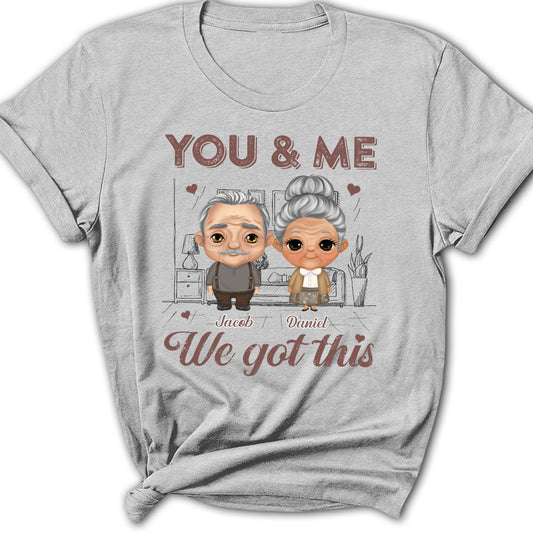 You And Me - Personalized Custom Women's T-shirt