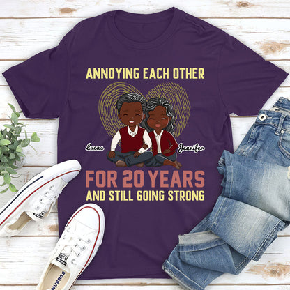 Annoying Each Other - Personalized Custom Classic T-shirt