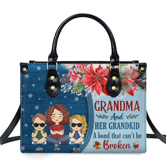 A Bond That Cant Be Broken - Personalized Custom Leather Bag
