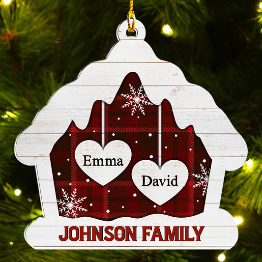 Full House - Personalized Custom Acrylic Ornament