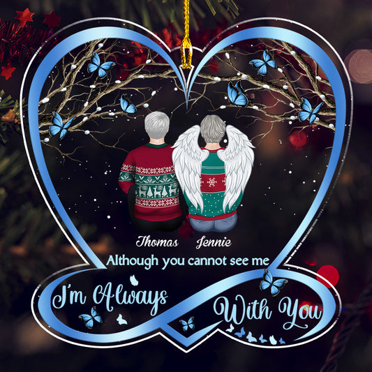 I Am With You - Personalized Custom Acrylic Ornament