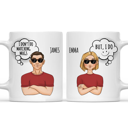 Matching Mugs - Personalized Custom Coffee Mug