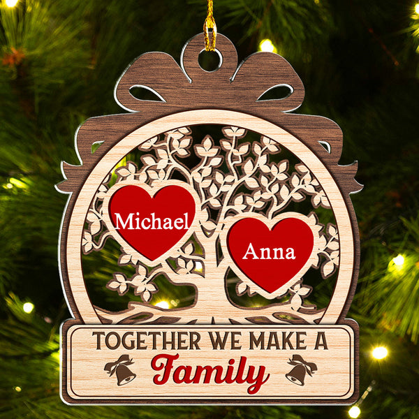 Family Greatest Blessing - Personalized Custom Acrylic Ornament