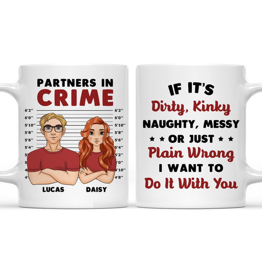 Crime Partners - Personalized Custom Coffee Mug