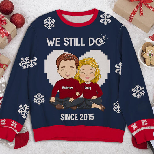 We Still Do - Personalized Custom All-Over-Print Sweatshirt