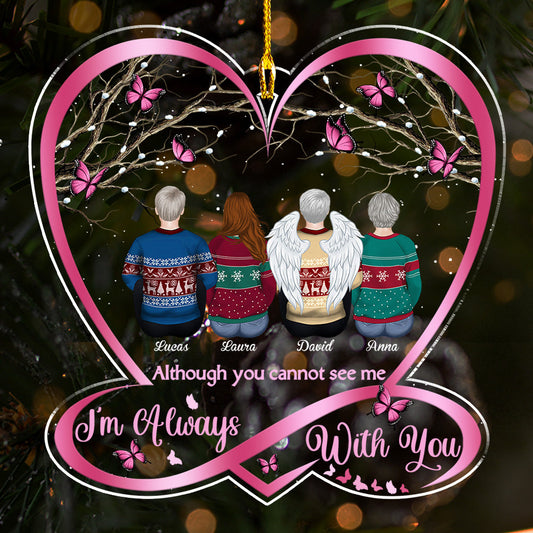 I Am With You - Personalized Custom Acrylic Ornament