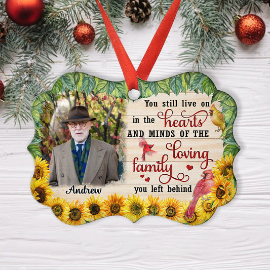 Loved Beyond Words - Personalized Custom Aluminum Ornament