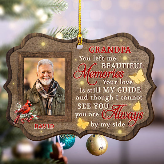 Beautiful Memories - Personalized Custom 1-layered Wood Ornament