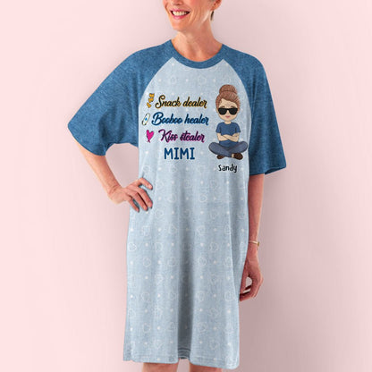 Booboo Healer - Personalized Custom 3/4 Sleeve Dress - Blithe Hub