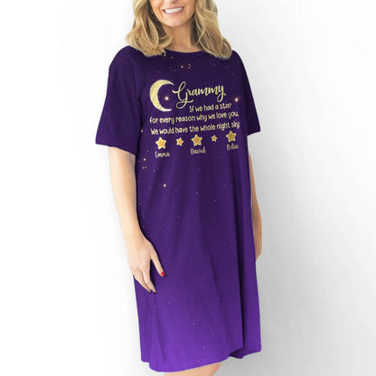 Diamond Sky - Personalized Custom 3/4 Sleeve Dress - Blithe Hub