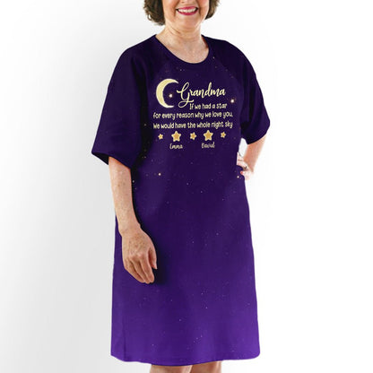 Diamond Sky - Personalized Custom 3/4 Sleeve Dress - Blithe Hub