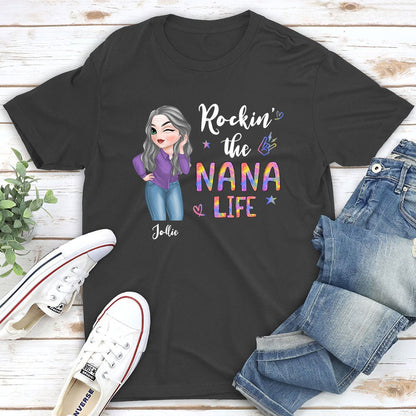 Grandma Life - Personalized Custom Unisex T-shirt - Blithe Hub
