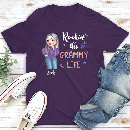 Grandma Life - Personalized Custom Unisex T-shirt - Blithe Hub