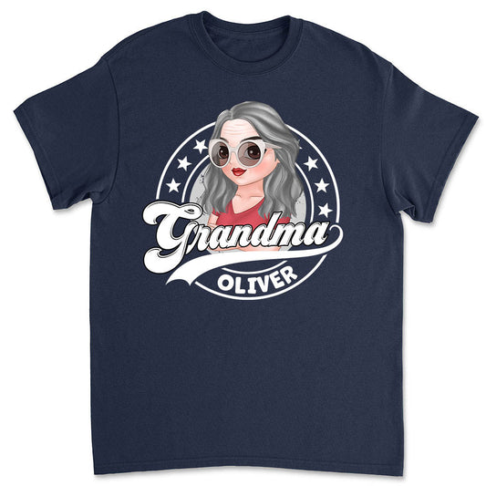 Grandma - Personalized Custom Unisex T-shirt - Blithe Hub