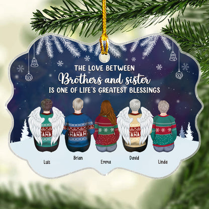 Greatest Blessings - Personalized Custom Acrylic Ornament