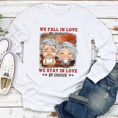 We Stay In Love - Personalized Custom Long Sleeve T-shirt