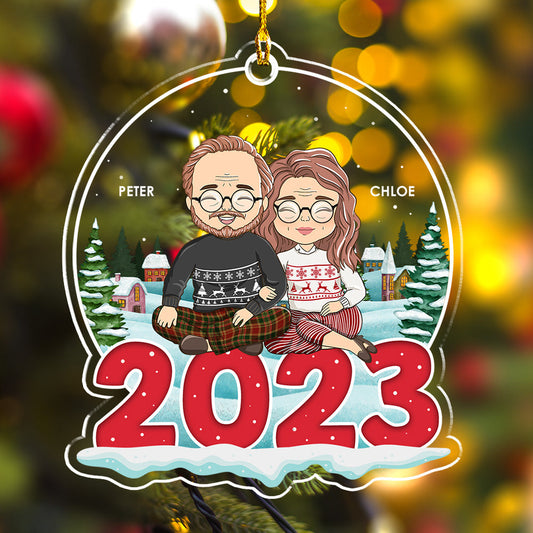 Couple 2023 - Personalized Custom Acrylic Ornament