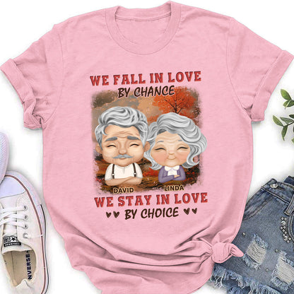 We Stay In Love - Personalized Custom Women's T-shirt