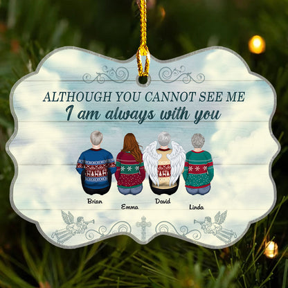 I Am Always With You - Personalized Custom Acrylic Ornament