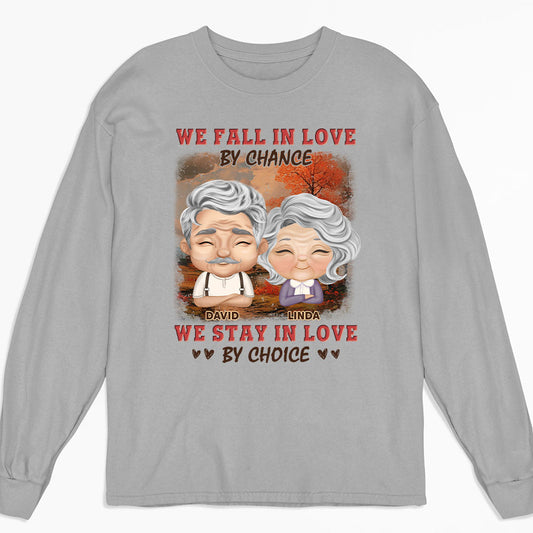 We Stay In Love - Personalized Custom Long Sleeve T-shirt