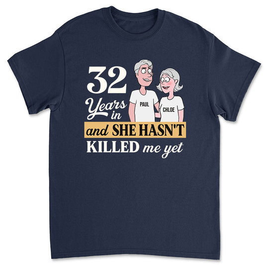 Years In - Personalized Custom Classic T-shirt