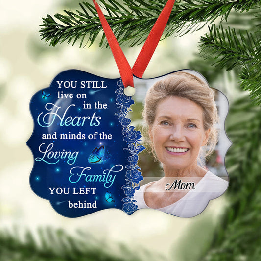 Heart And Mind - Personalized Custom Aluminum Ornament