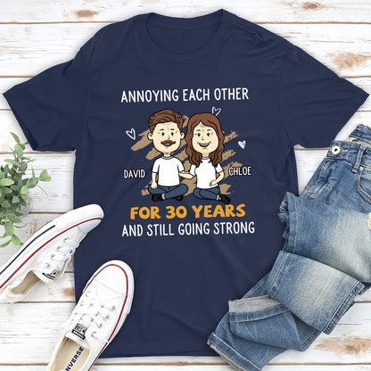 For Many Years - Personalized Custom Classic T-shirt