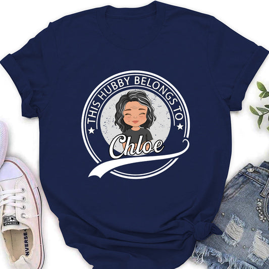 Belongs To - Personalized Custom Women's T-shirt