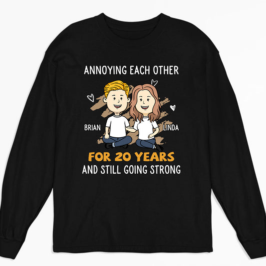 For Many Years - Personalized Custom Long Sleeve T-shirt