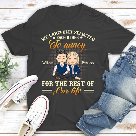 Carefully Selected - Personalized Custom Classic T-shirt