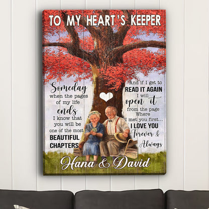Where I Met You First - Personalized Custom Canvas