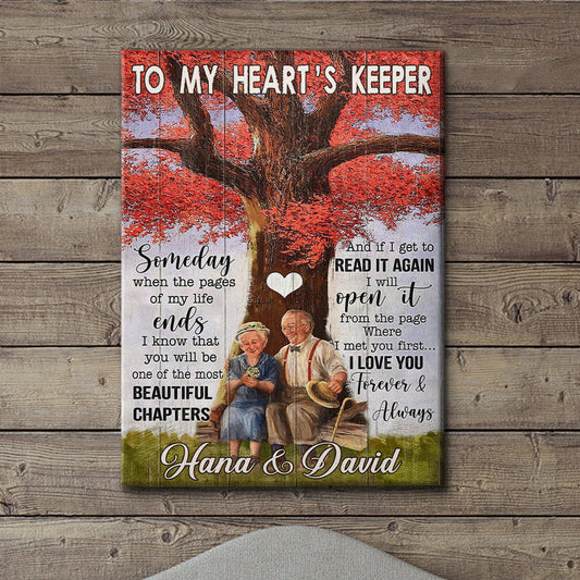 Where I Met You First - Personalized Custom Canvas