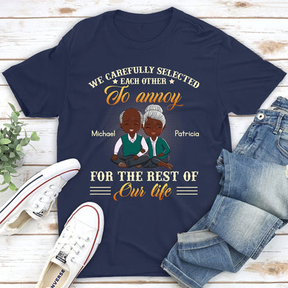 Carefully Selected - Personalized Custom Classic T-shirt