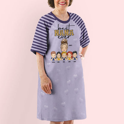 My One And Only Grandma - Personalized Custom 3/4 Sleeve Dress - Blithe Hub