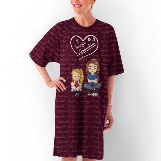 So Much Love For Grandma - Personalized Custom 3/4 Sleeve Dress - Blithe Hub