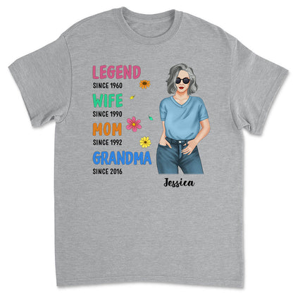 The Legend - Personalized Custom Unisex T-shirt - Blithe Hub